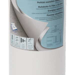 Akustoiva tasoitetapetti