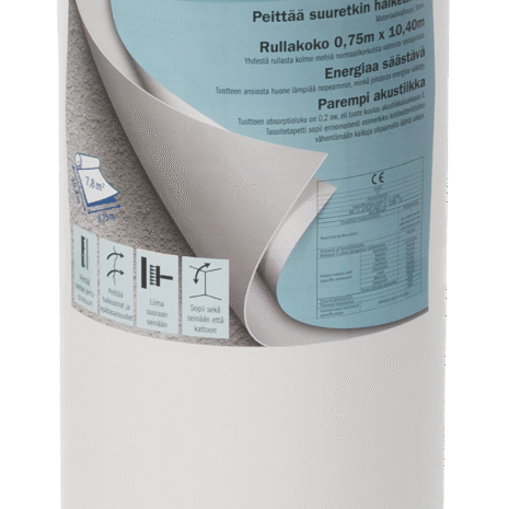 Akustoiva Tasoitetapetti 1950