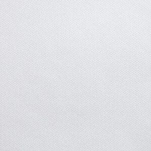 Tapetissa on greigen värisiä jyviä valkoisella taustalla.