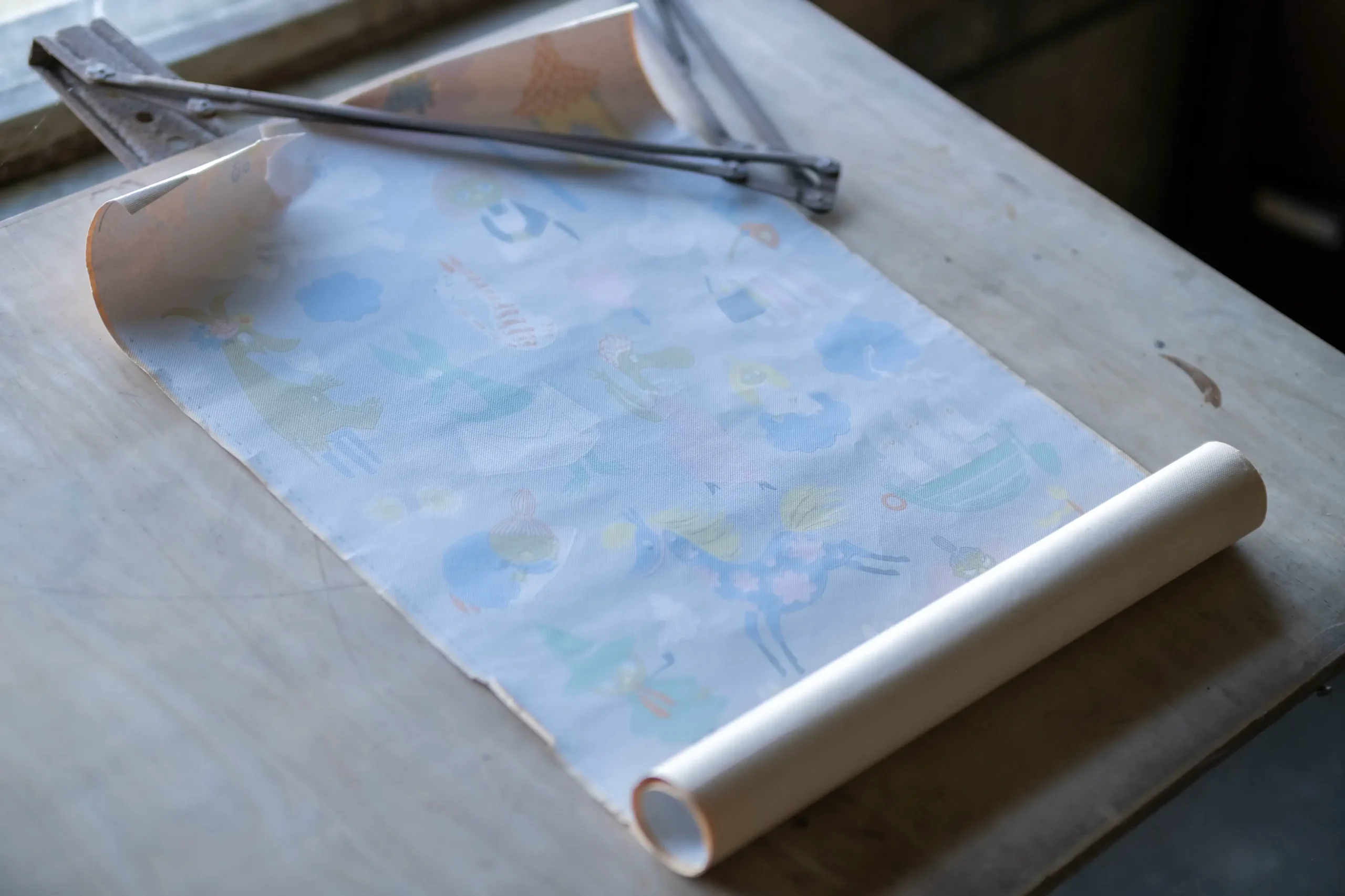 Maailman ensimmäinen muumitapetti