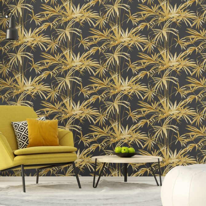 3d,Illustration.,Colorful,Interior,With,A,Yellow,Armchair 3d,Illustration.,Colorful,Interior,With,A,Yellow,Armchair